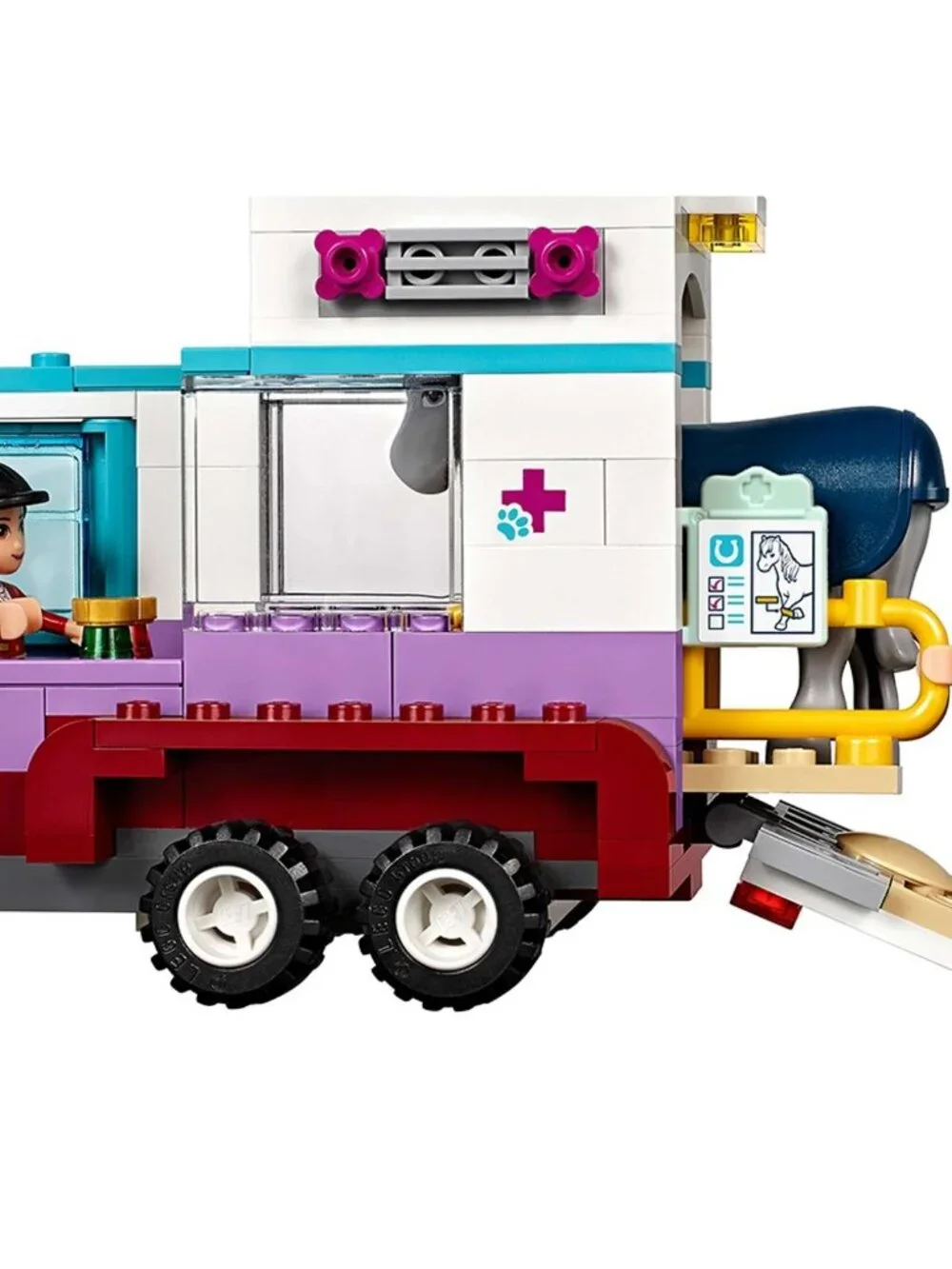 LEGO FRIENDS: Horse Vet Trailer (41125) - full set with manuals/no box